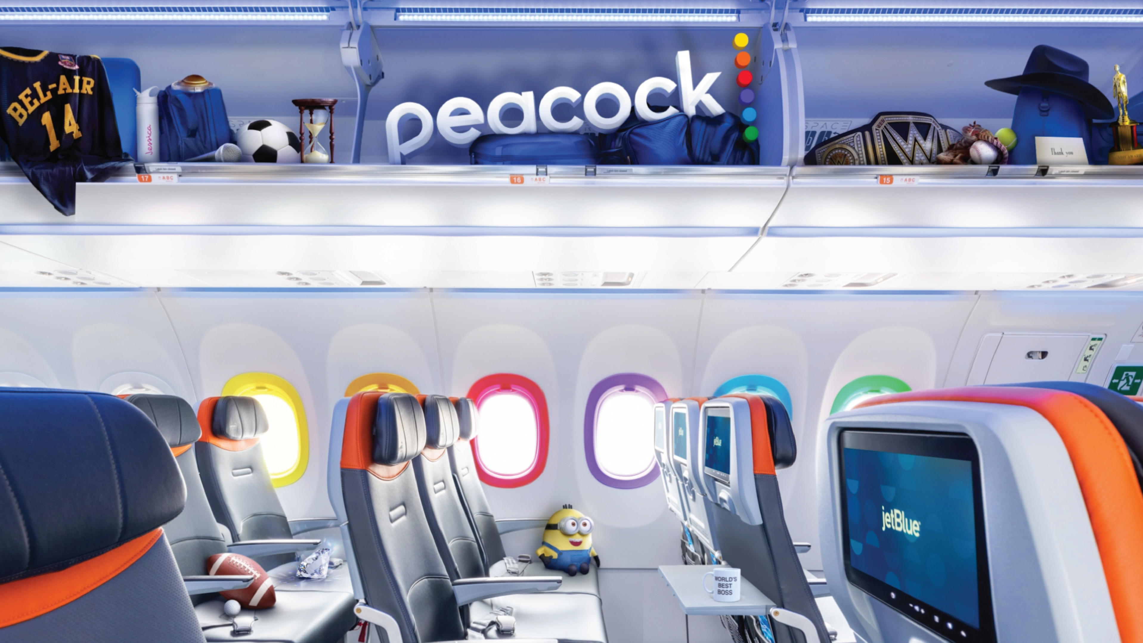 Peacock Jetblue